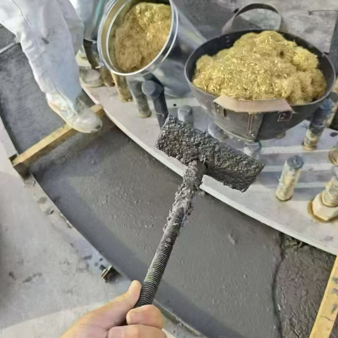 高台C120钢纤维高强无收灌浆料 轧机压缩机汽轮机发电机锻压设备底座灌浆材料